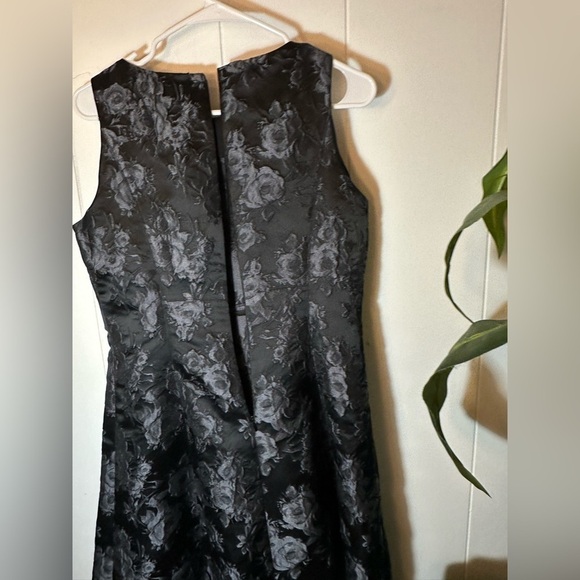 American Living Women’s Black Floral Jacquard Print Dress Size 8/42/8 - Picture 7 of 15